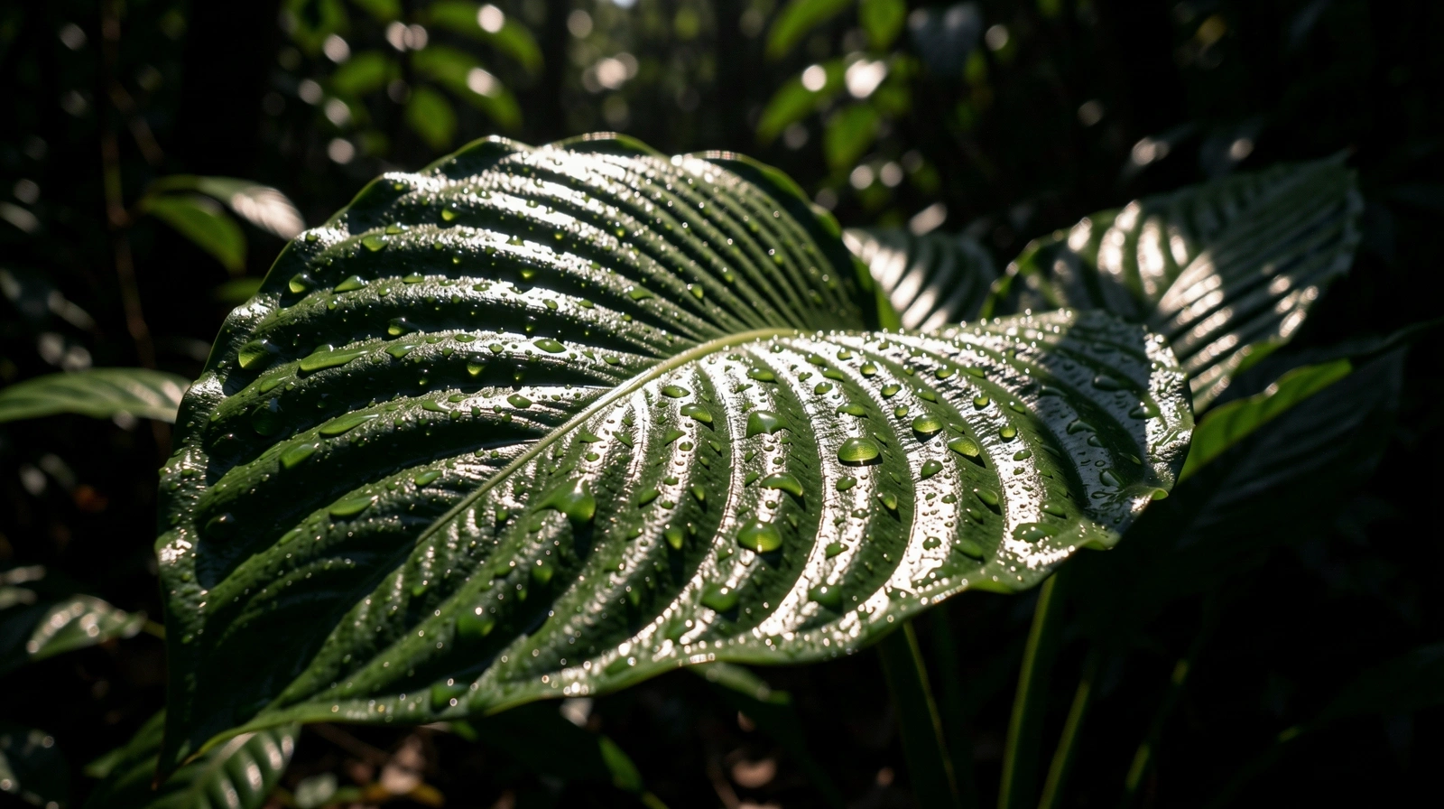 Botanical vitality background