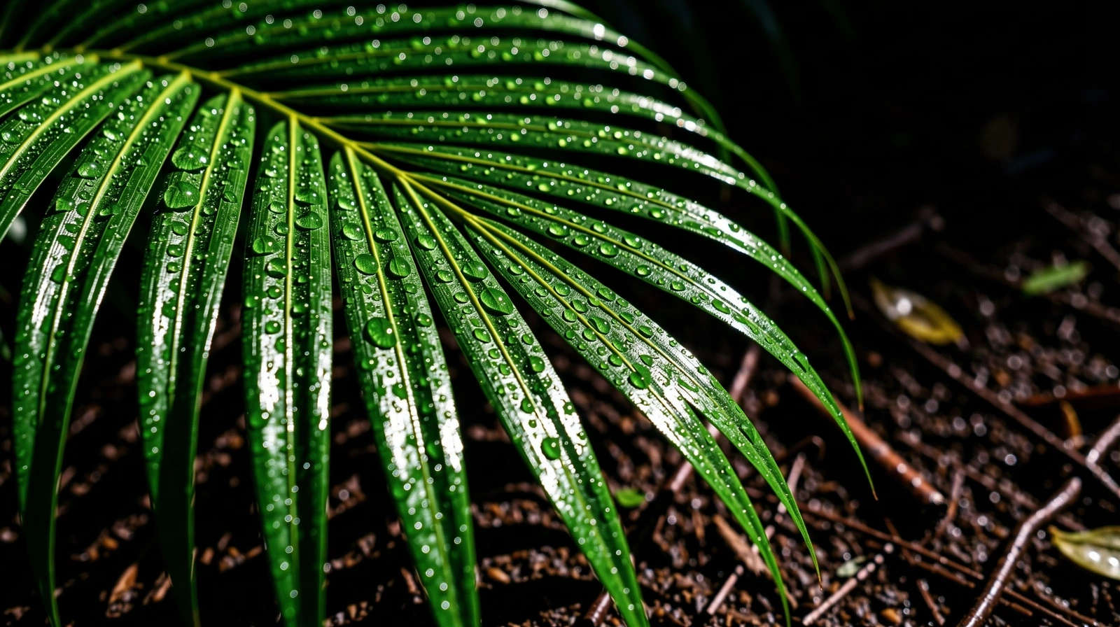 Macro botanical vitality